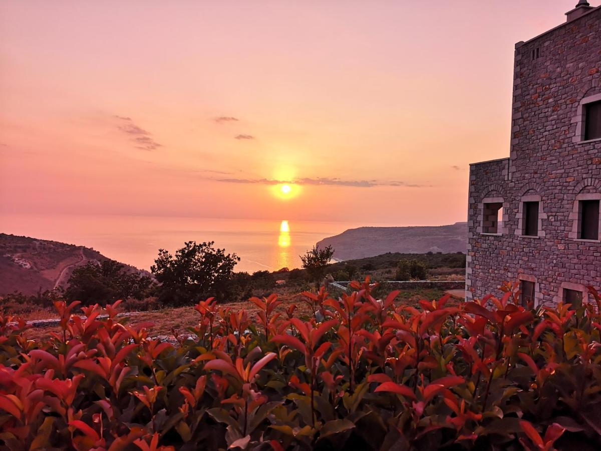 Sunset View Stone House, Areopoli Mani Vila Exterior foto